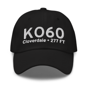 Cloverdale Municipal Airport (KO60) ICAO Hat