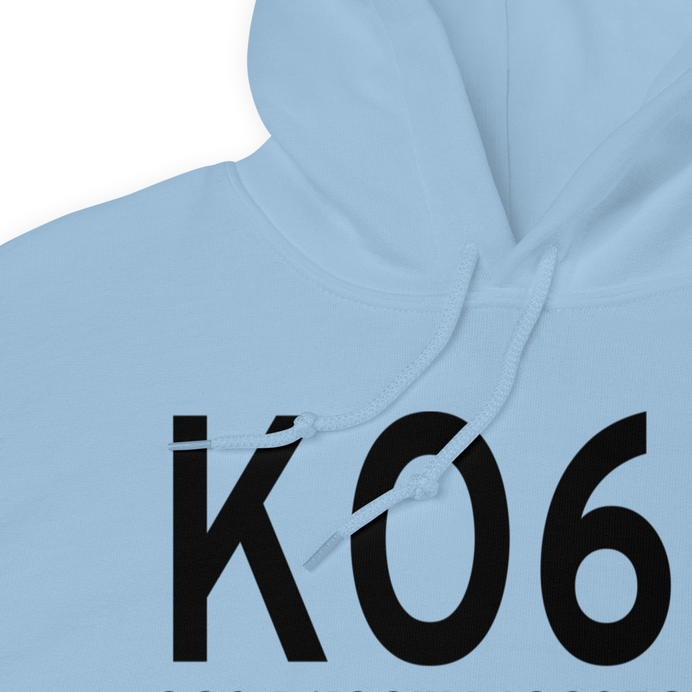 Cloverdale Municipal Airport (KO60) ICAO Hoodie Sweatshirt 