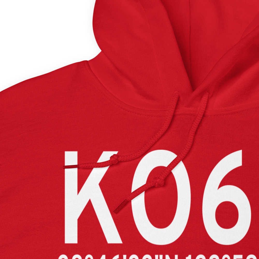 Cloverdale Municipal Airport (KO60) ICAO Hoodie Sweatshirt 