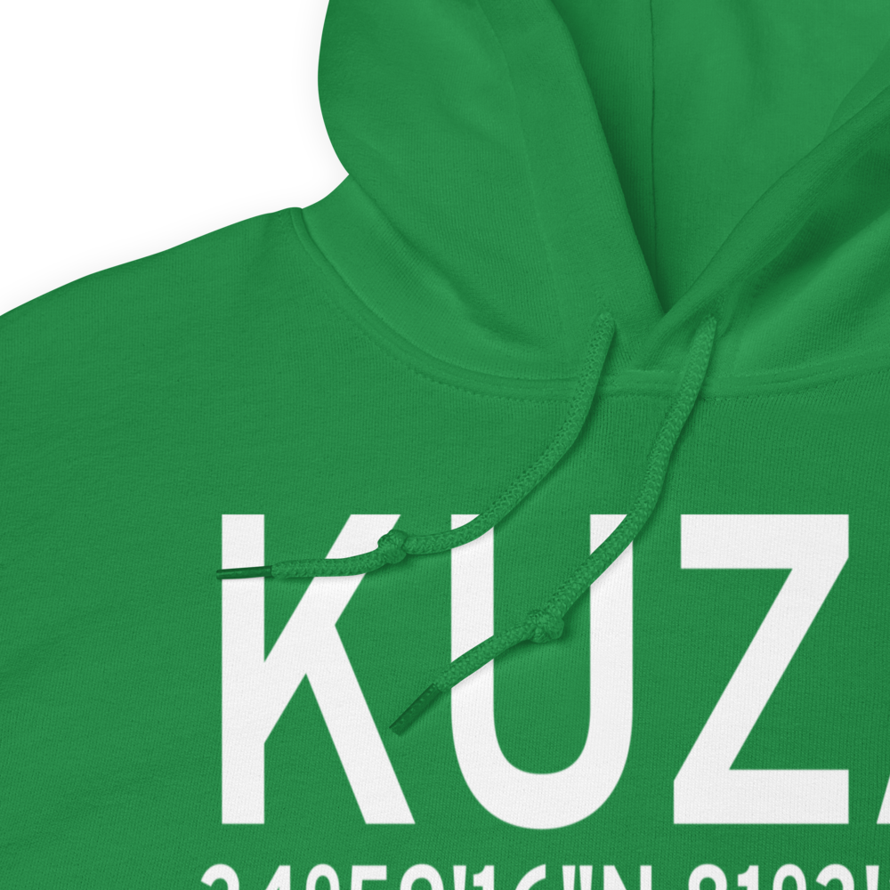 Rock Hill - York County Airport (KUZA) ICAO Hoodie Sweatshirt 