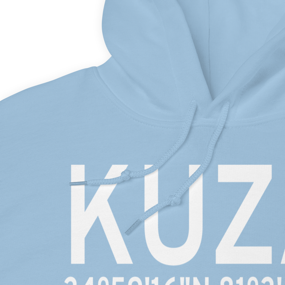 Rock Hill - York County Airport (KUZA) ICAO Hoodie Sweatshirt 