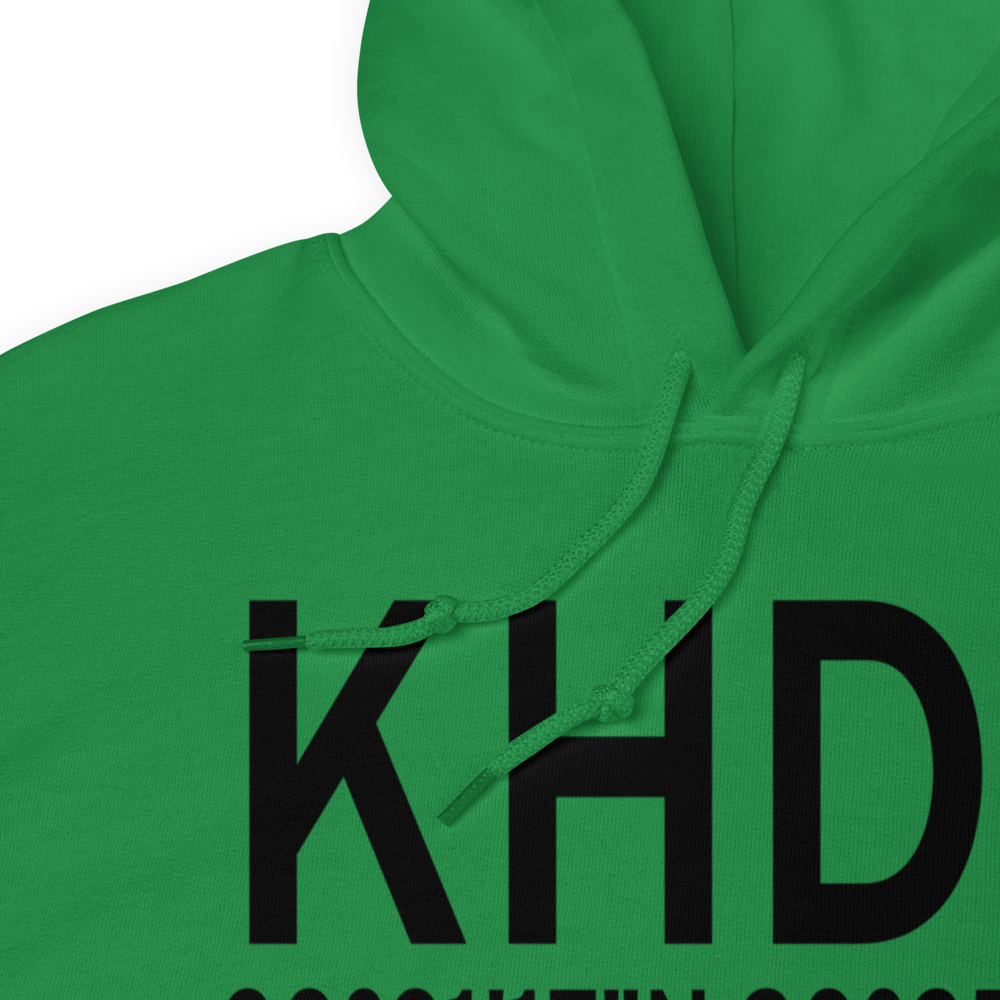 Hammond Northshore Regional Airport (KHDC) ICAO Hoodie Sweatshirt 