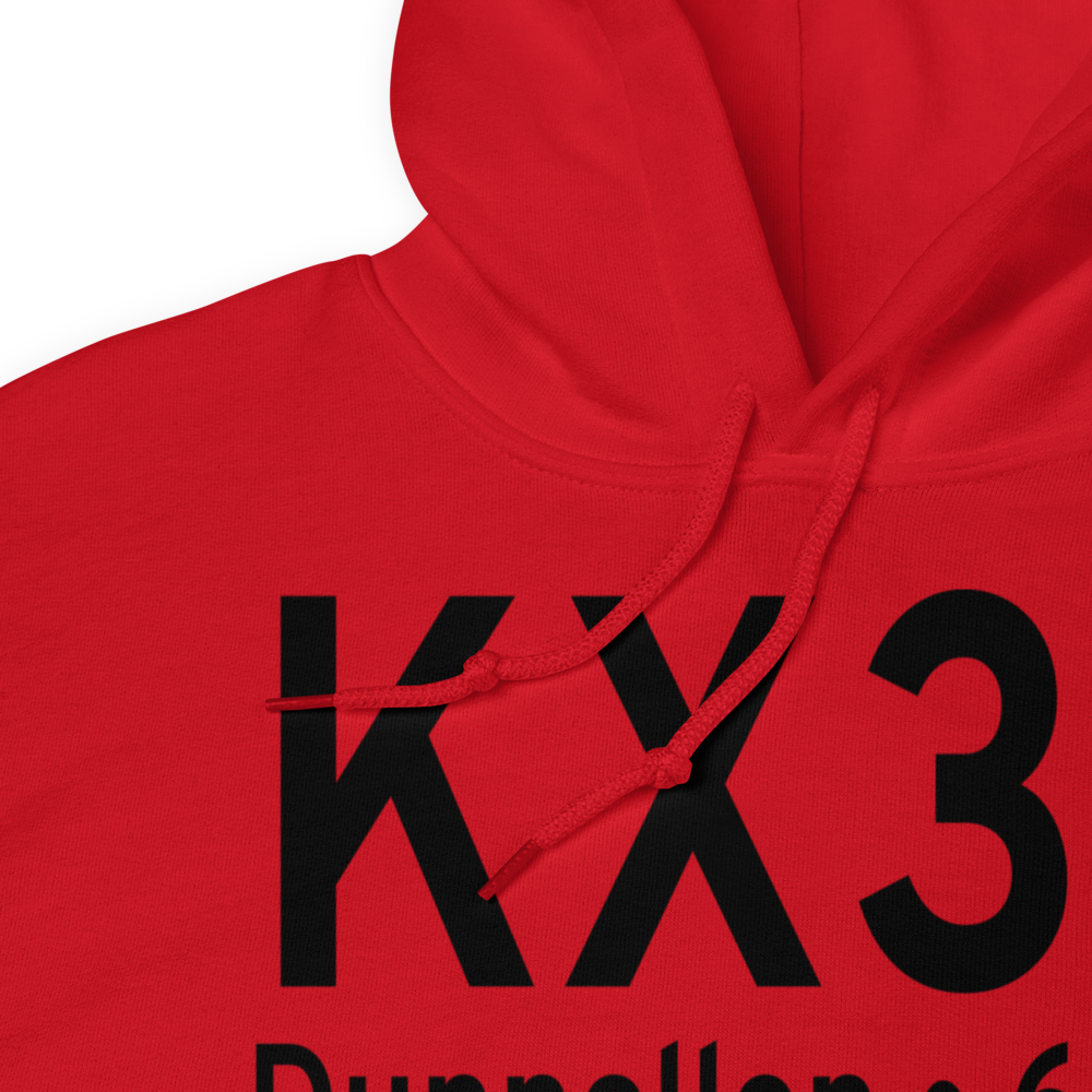 Dunnellon Marion Co & Park of Commerce Airport (KX35) ICAO Hoodie Sweatshirt 