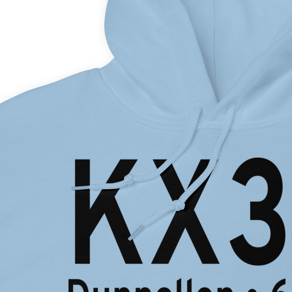 Dunnellon Marion Co & Park of Commerce Airport (KX35) ICAO Hoodie Sweatshirt 