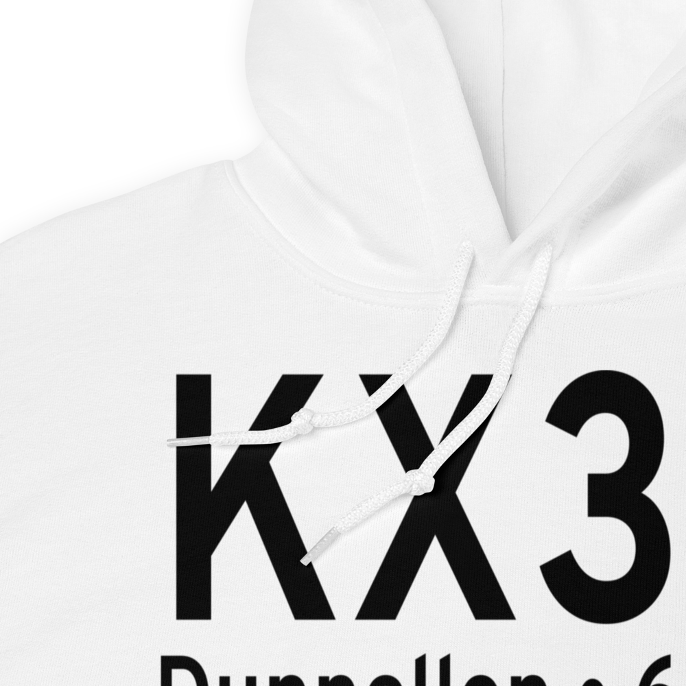 Dunnellon Marion Co & Park of Commerce Airport (KX35) ICAO Hoodie Sweatshirt 