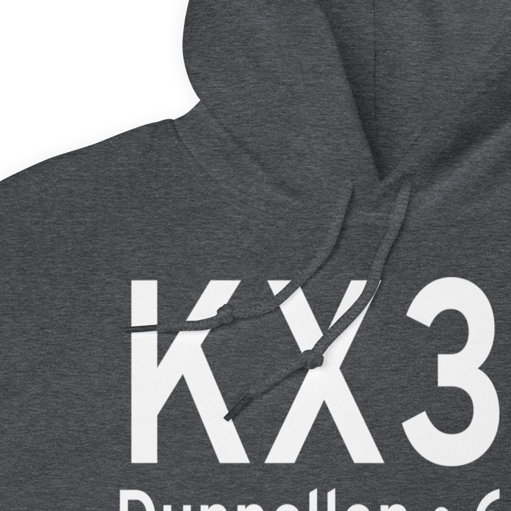 Dunnellon Marion Co & Park of Commerce Airport (KX35) ICAO Hoodie Sweatshirt 