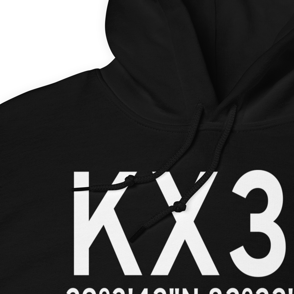 Dunnellon Marion Co & Park of Commerce Airport (KX35) ICAO Hoodie Sweatshirt 