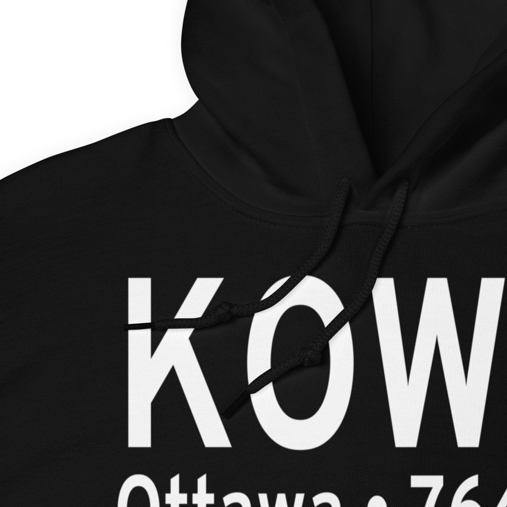 Putnam County Airport (KOWX) ICAO Hoodie Sweatshirt 