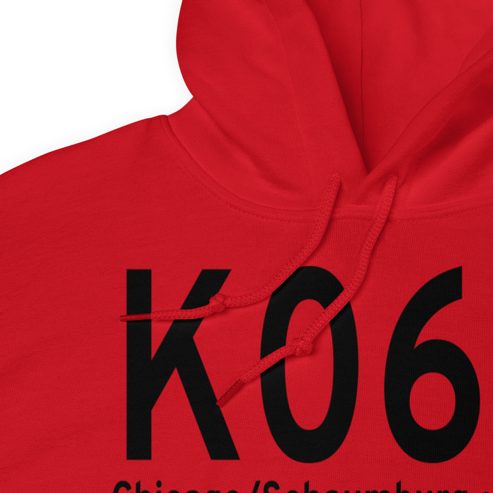 Schaumburg Regional Airport (K06C) ICAO Hoodie Sweatshirt 