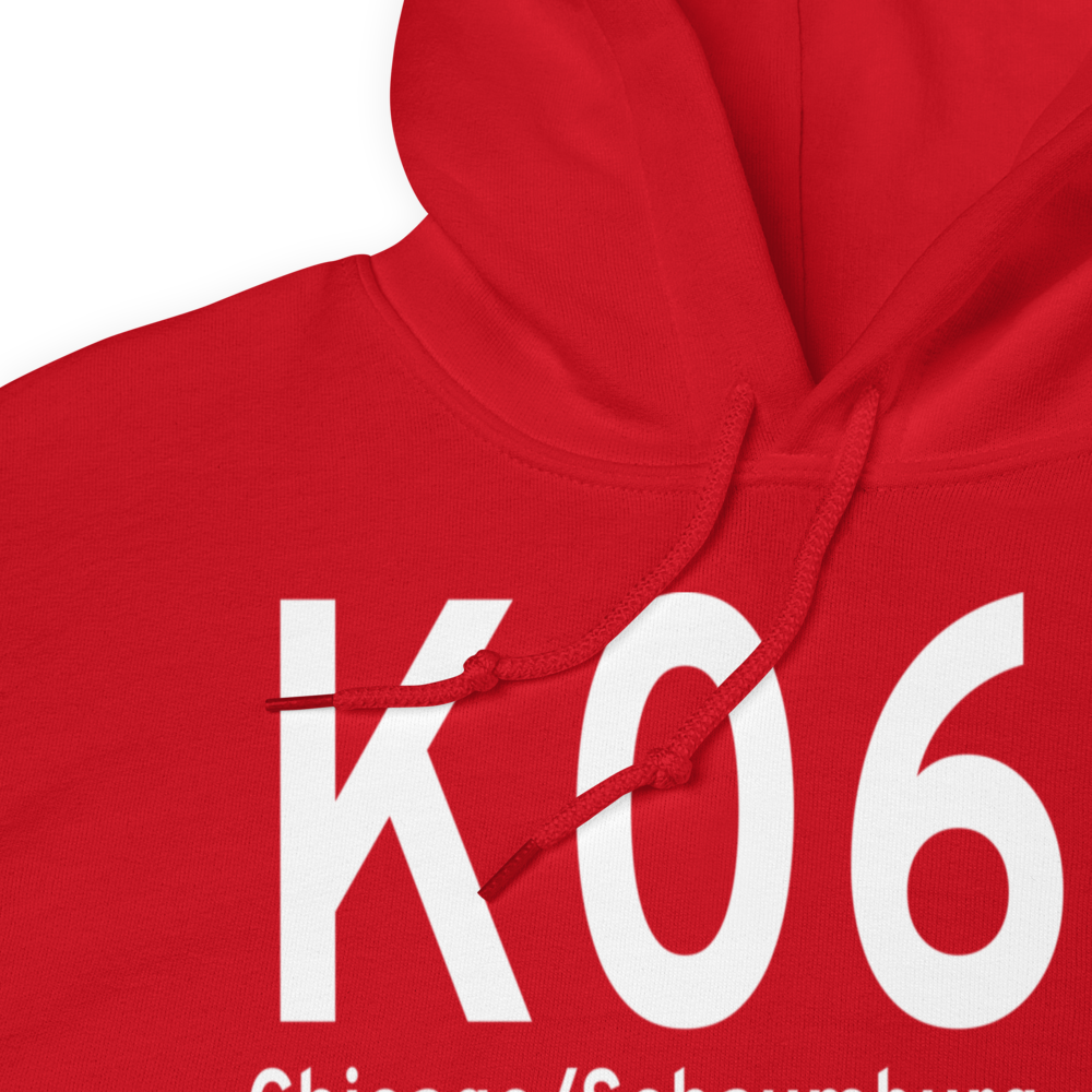 Schaumburg Regional Airport (K06C) ICAO Hoodie Sweatshirt 