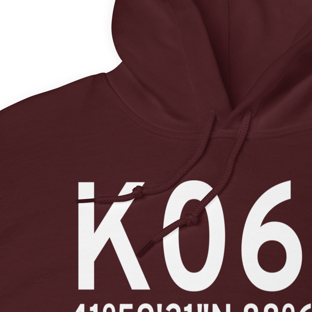 Schaumburg Regional Airport (K06C) ICAO Hoodie Sweatshirt 