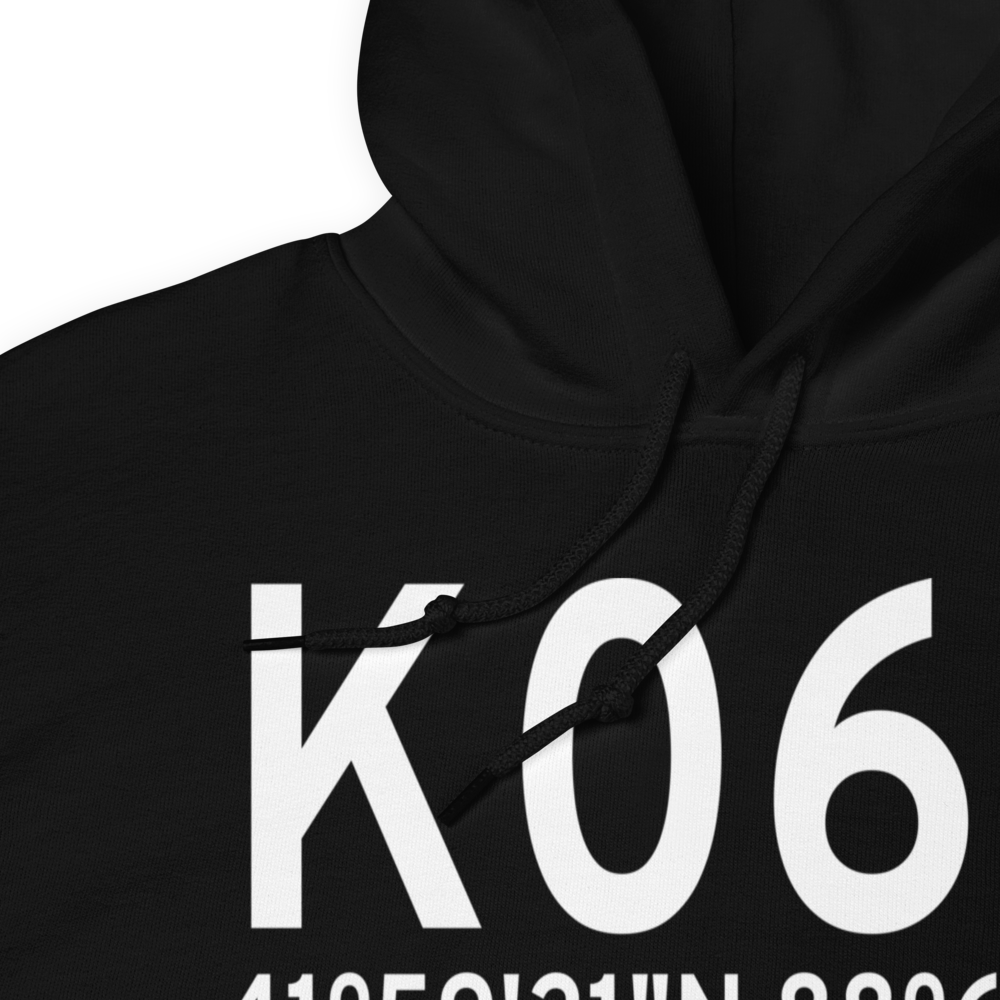 Schaumburg Regional Airport (K06C) ICAO Hoodie Sweatshirt 