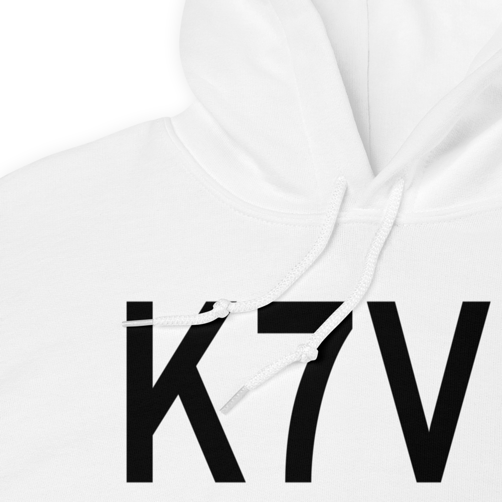 Camp Guernsey Airport (K7V6) ICAO Hoodie Sweatshirt 