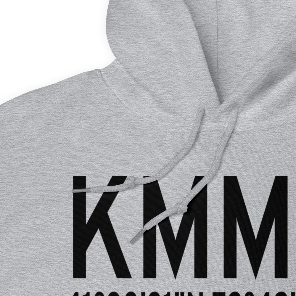 Meriden Markham Municipal Airport (KMMK) ICAO Hoodie Sweatshirt 