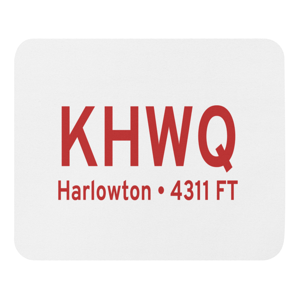 Wheatland County At Harlowton Airport (KHWQ) ICAO  Mouse Pad 