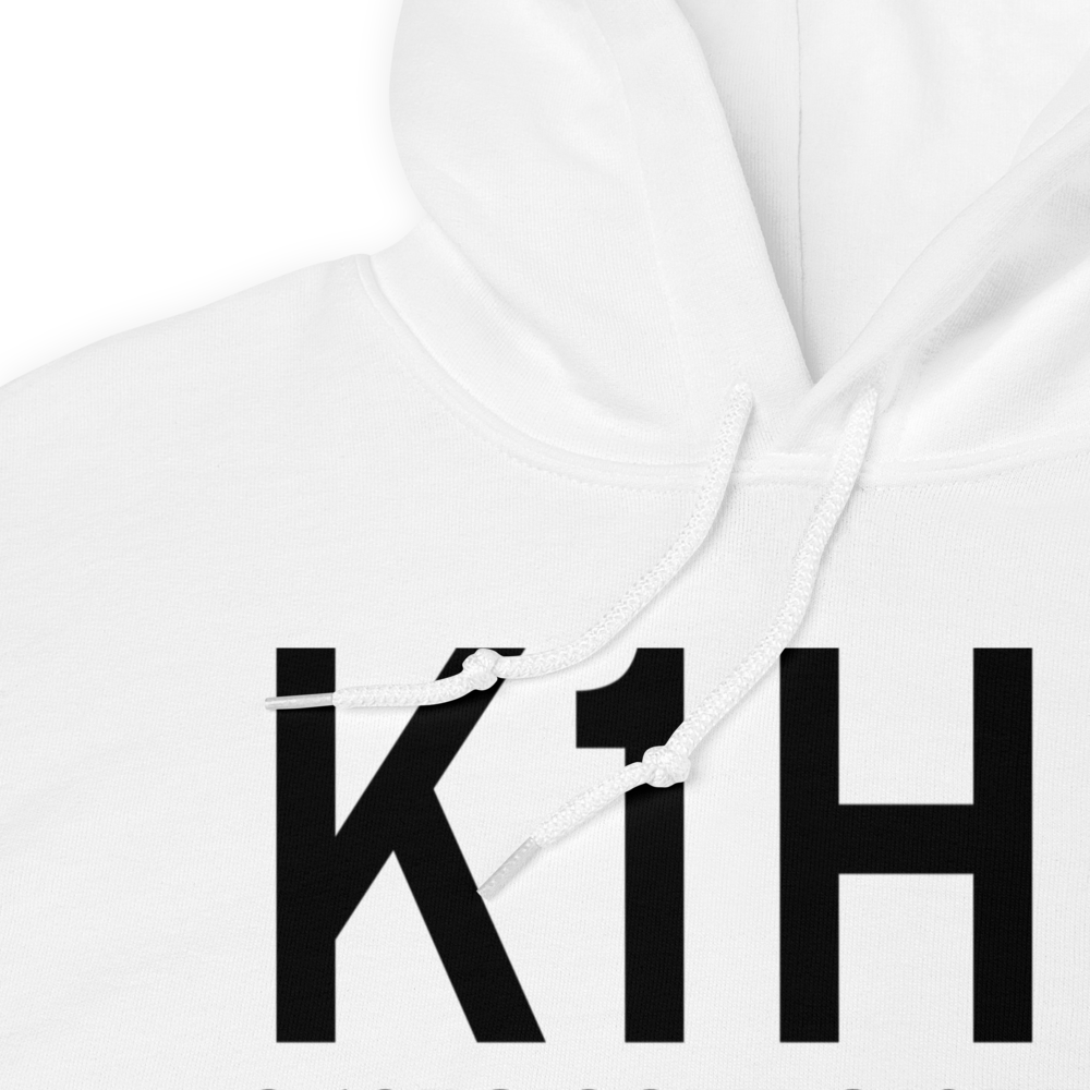 Willow Springs Memorial Airport (K1H5) ICAO Hoodie Sweatshirt 