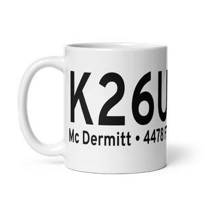 Mc Dermitt State Airport (K26U) ICAO Mug