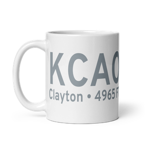 Clayton Municipal Airpark (KCAO) ICAO Mug