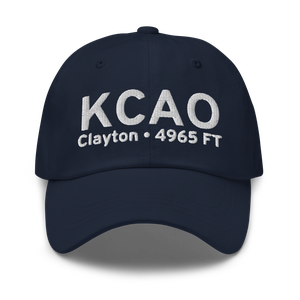 Clayton Municipal Airpark (KCAO) ICAO Hat