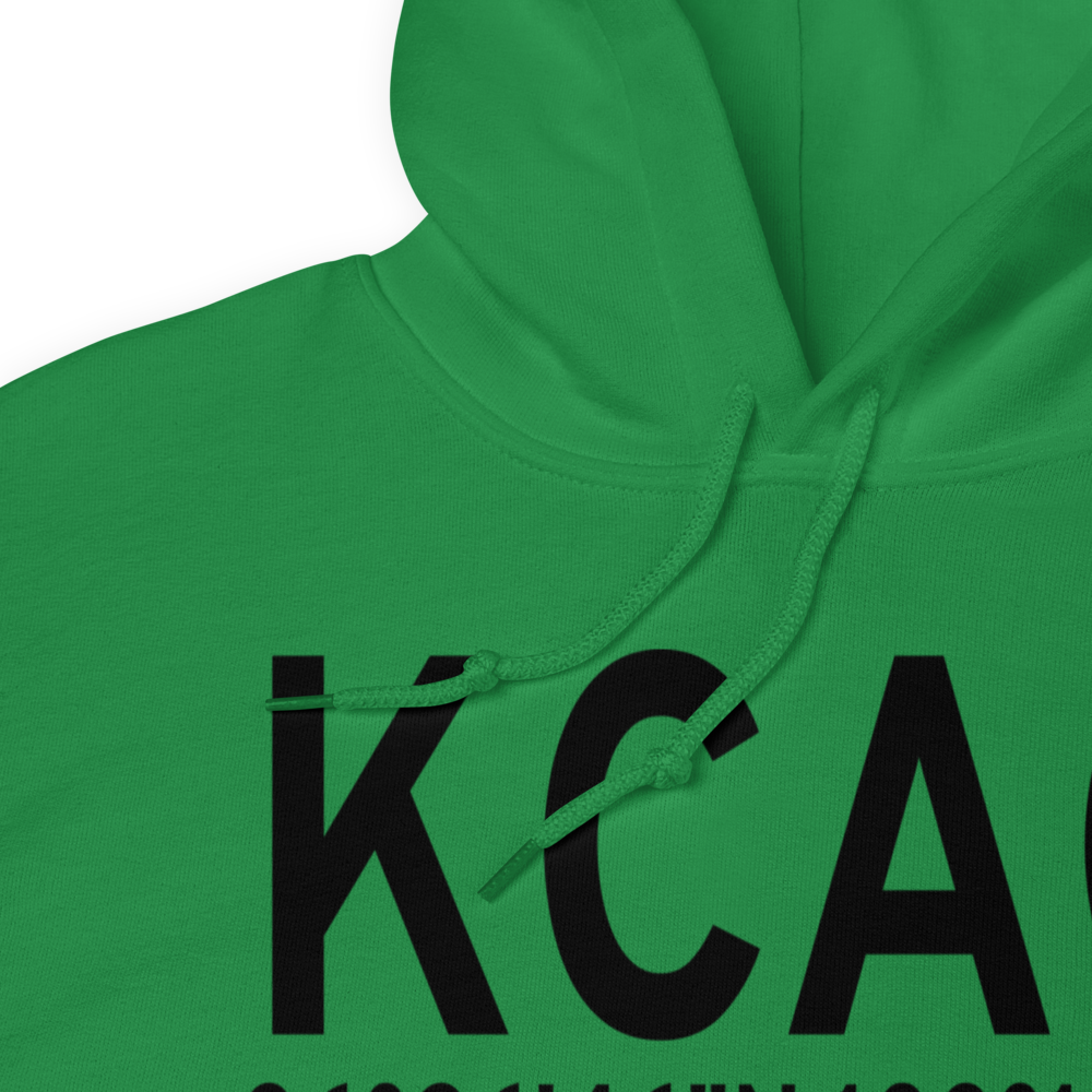Clayton Municipal Airpark (KCAO) ICAO Hoodie Sweatshirt 