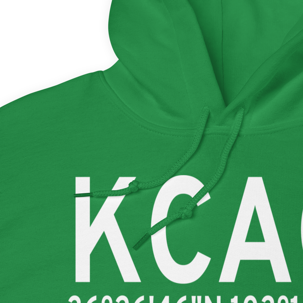 Clayton Municipal Airpark (KCAO) ICAO Hoodie Sweatshirt 