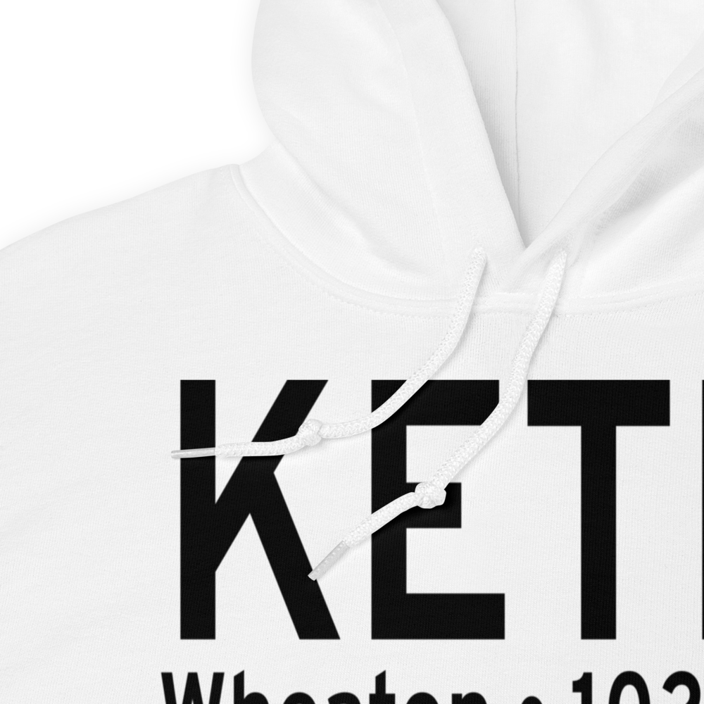 Wheaton Municipal Airport (KETH) ICAO Hoodie Sweatshirt 