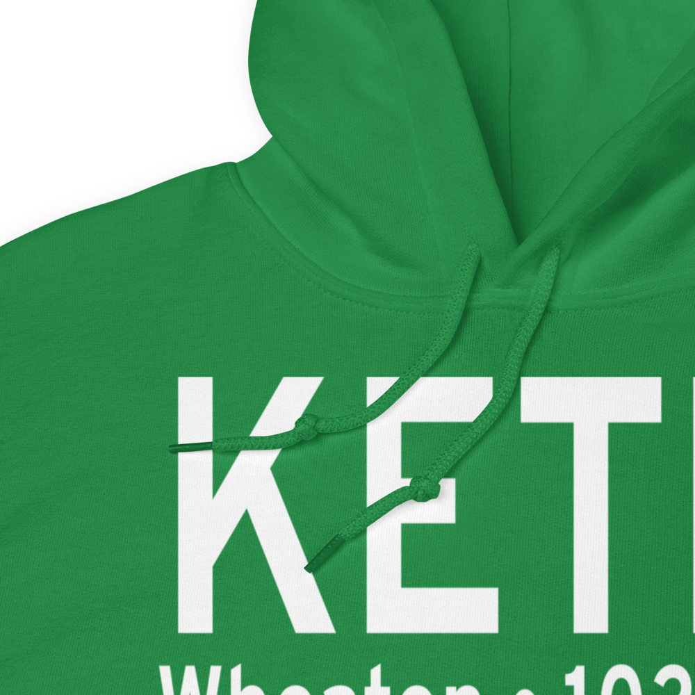 Wheaton Municipal Airport (KETH) ICAO Hoodie Sweatshirt 