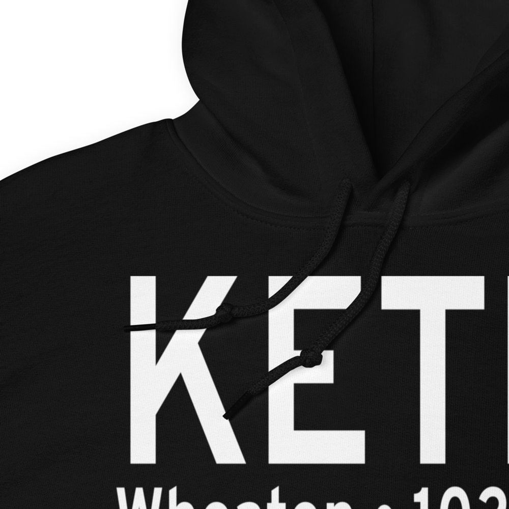 Wheaton Municipal Airport (KETH) ICAO Hoodie Sweatshirt 