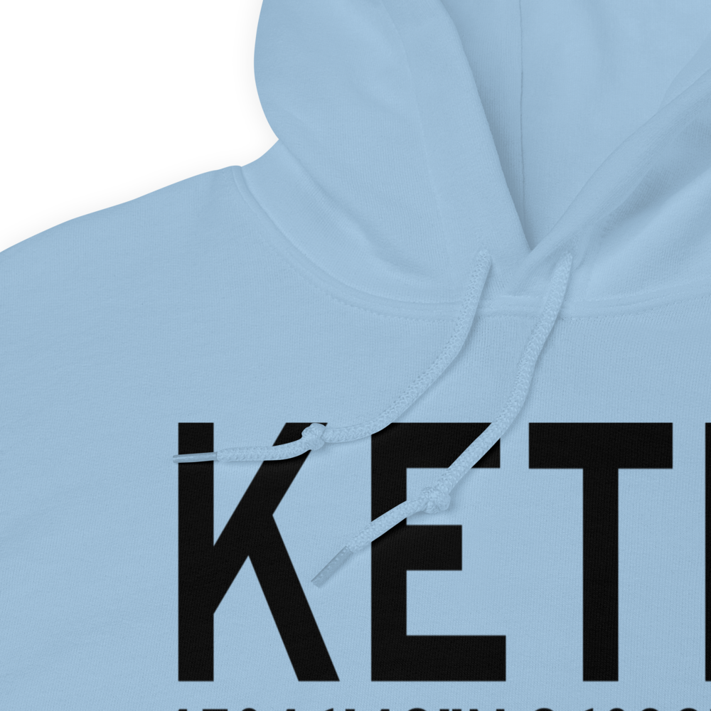 Wheaton Municipal Airport (KETH) ICAO Hoodie Sweatshirt 