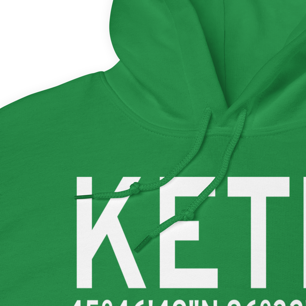 Wheaton Municipal Airport (KETH) ICAO Hoodie Sweatshirt 