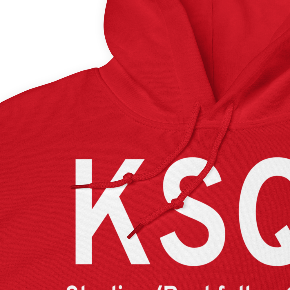 Whiteside County Airport-Joseph H Bittorf Field (KSQI) ICAO Hoodie Sweatshirt 