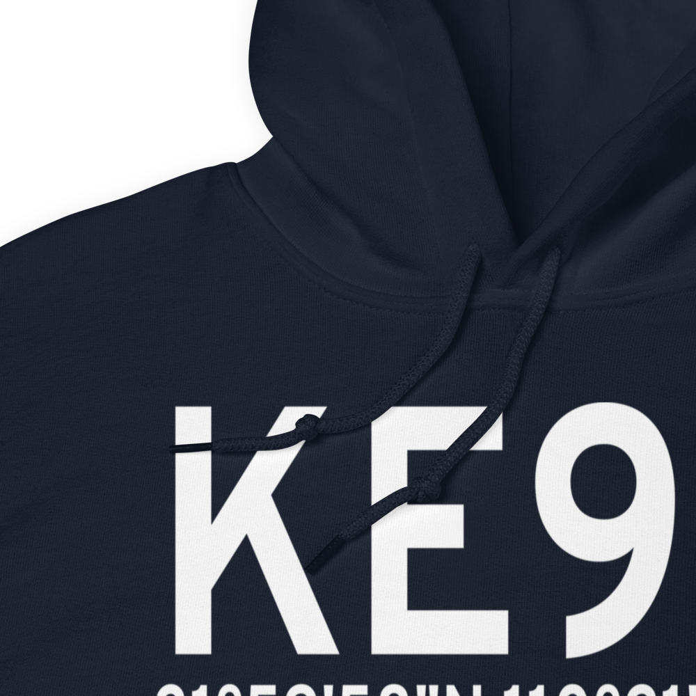 Benson Municipal Airport (KE95) ICAO Hoodie Sweatshirt 