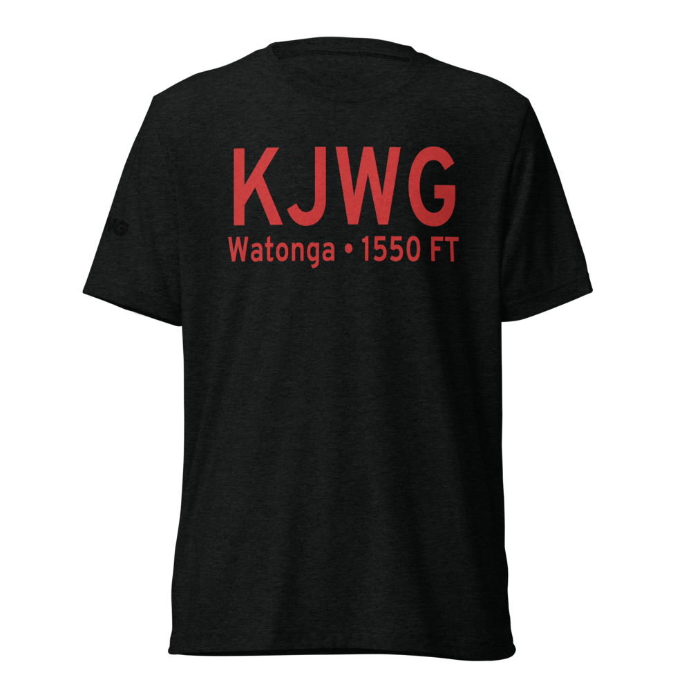 Watonga Regional Airport (KJWG) ICAO Tri-blend T-Shirt 