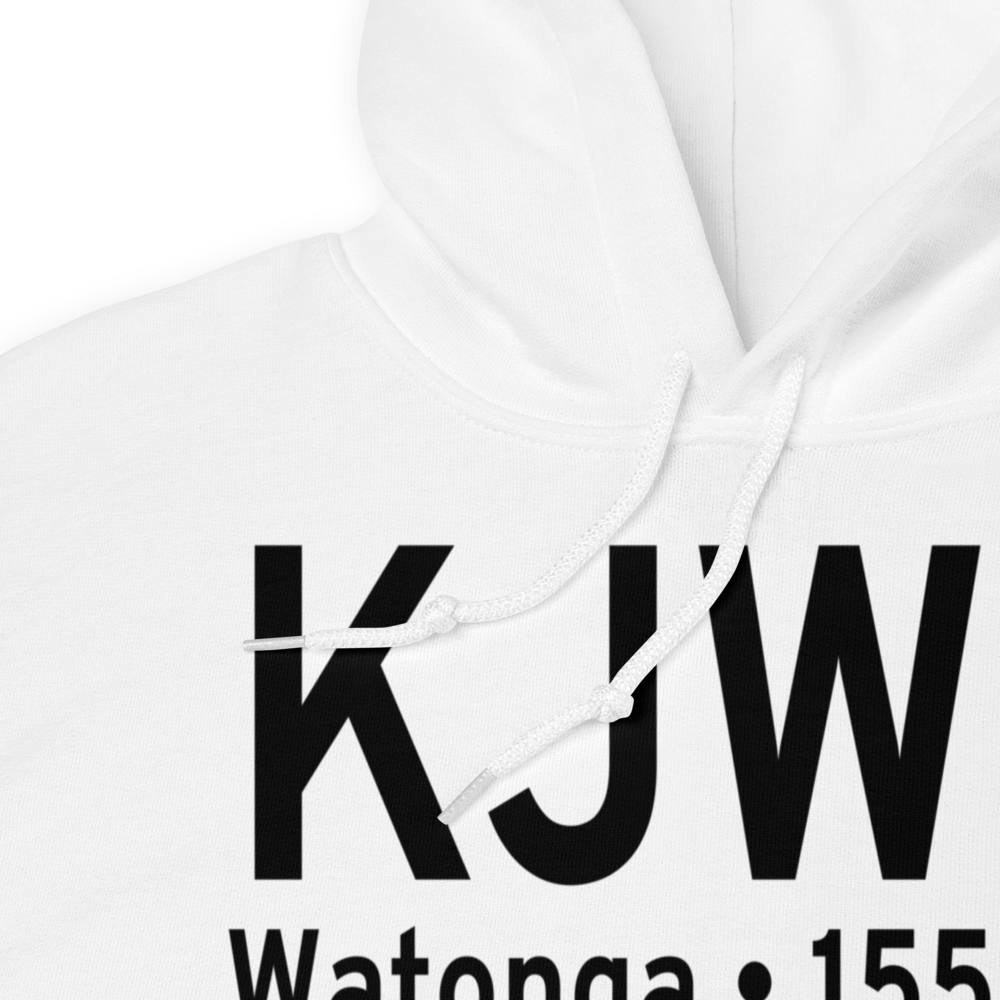 Watonga Regional Airport (KJWG) ICAO Hoodie Sweatshirt 