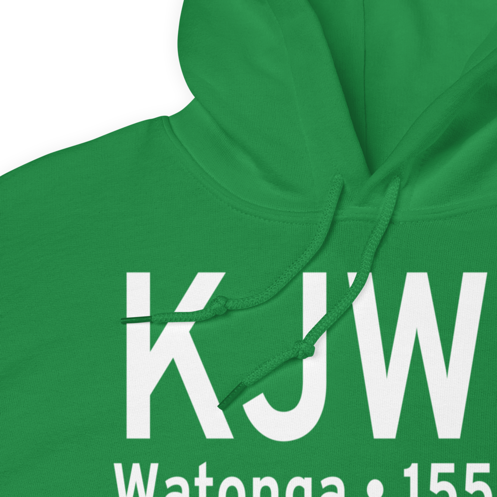 Watonga Regional Airport (KJWG) ICAO Hoodie Sweatshirt 