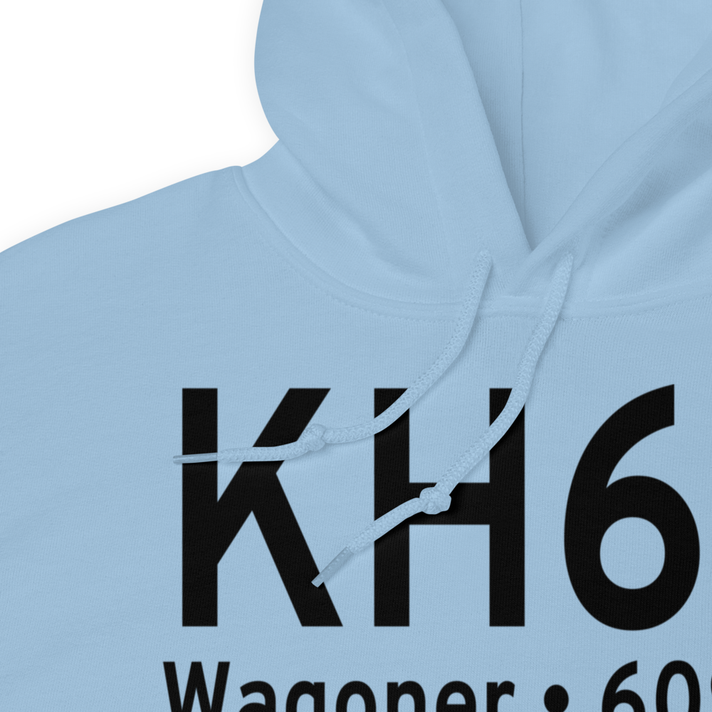 Hefner Easley Airport (KH68) ICAO Hoodie Sweatshirt 