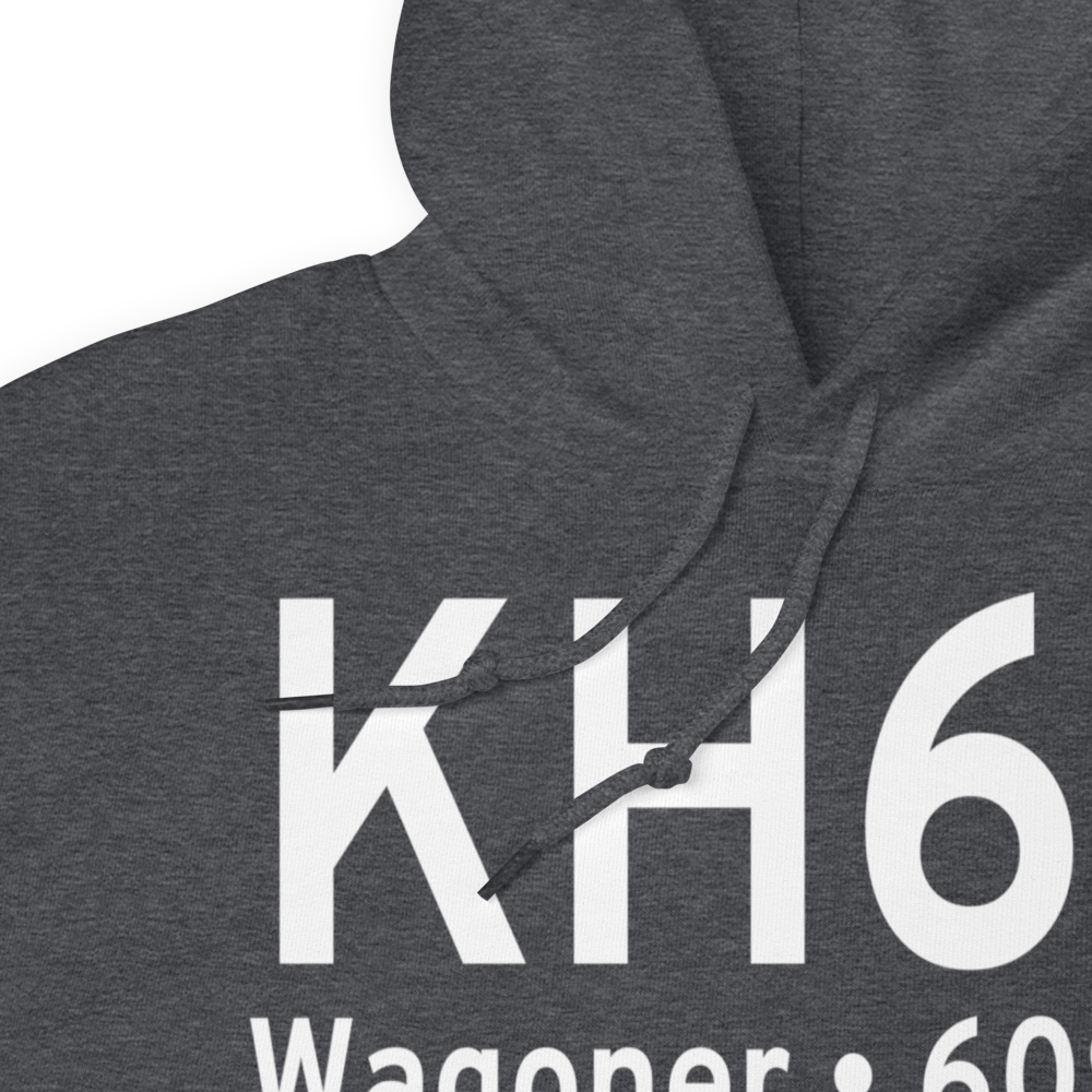 Hefner Easley Airport (KH68) ICAO Hoodie Sweatshirt 