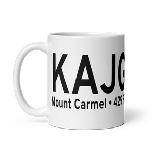 Mount Carmel Municipal Airport (KAJG) ICAO Mug