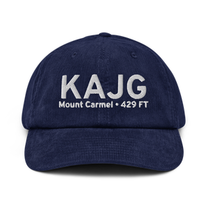 Mount Carmel Municipal Airport (KAJG) ICAO Hat