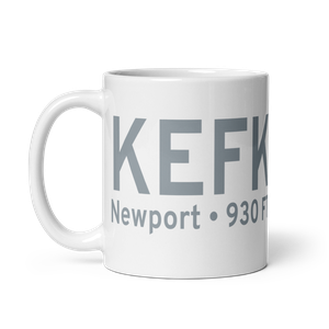 Northeast Kingdom International Airport (KEFK) ICAO Mug