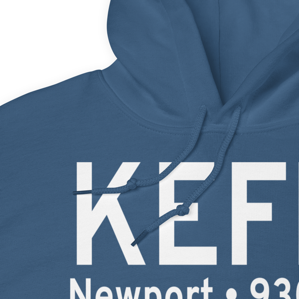 Northeast Kingdom International Airport (KEFK) ICAO Hoodie Sweatshirt 