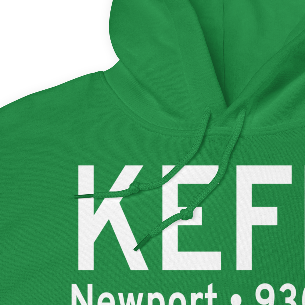 Northeast Kingdom International Airport (KEFK) ICAO Hoodie Sweatshirt 