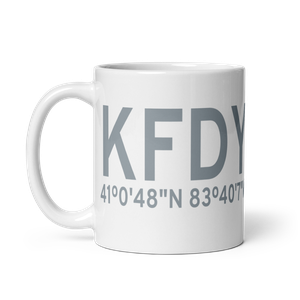 Findlay Airport (KFDY) ICAO Mug