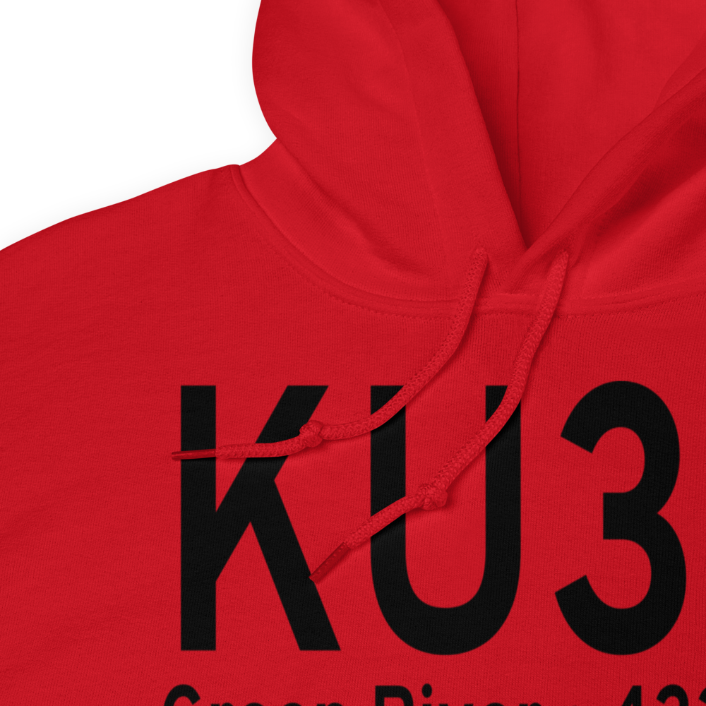 Green River Municipal Airport (KU34) ICAO Hoodie Sweatshirt 