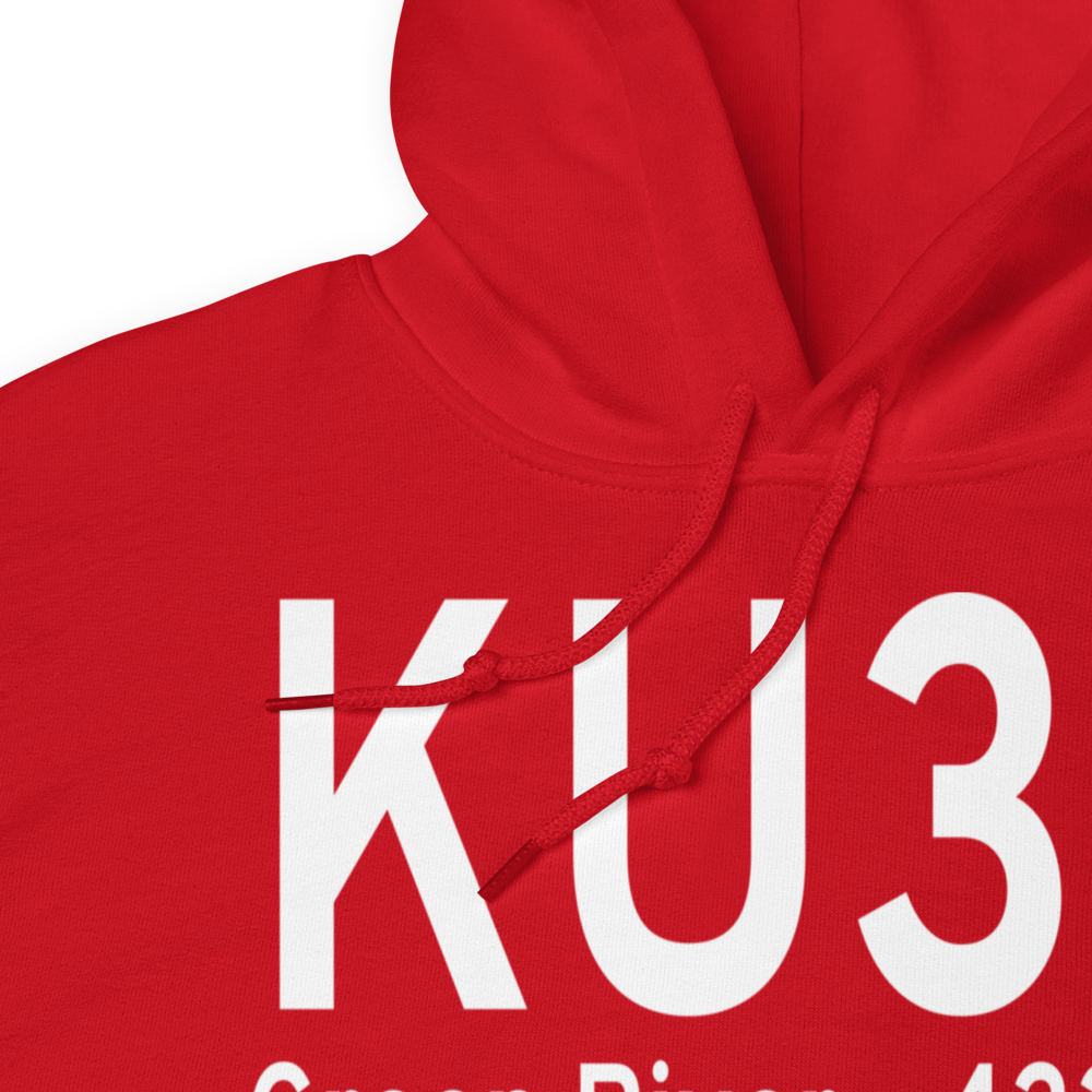 Green River Municipal Airport (KU34) ICAO Hoodie Sweatshirt 