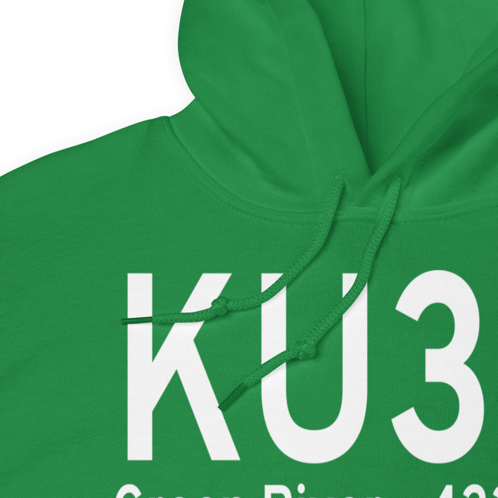 Green River Municipal Airport (KU34) ICAO Hoodie Sweatshirt 
