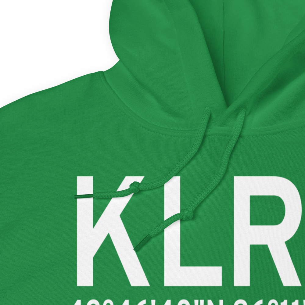 Le Mars Municipal Airport (KLRJ) ICAO Hoodie Sweatshirt 