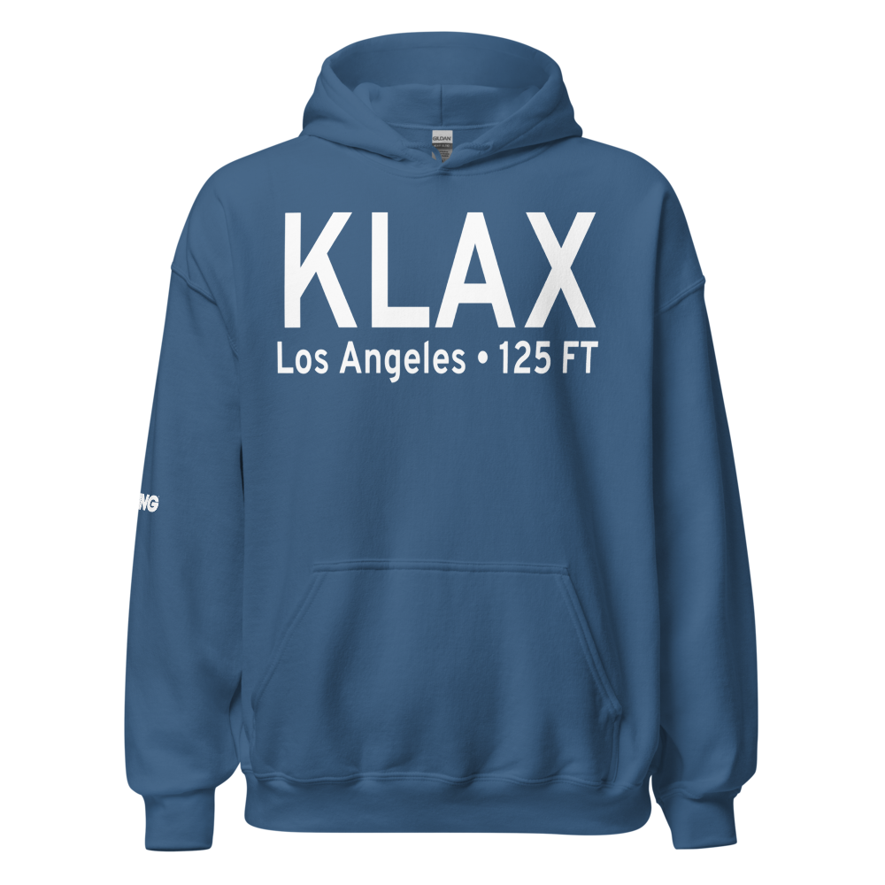 Los Angeles International Airport (KLAX) ICAO Hoodie Sweatshirt 