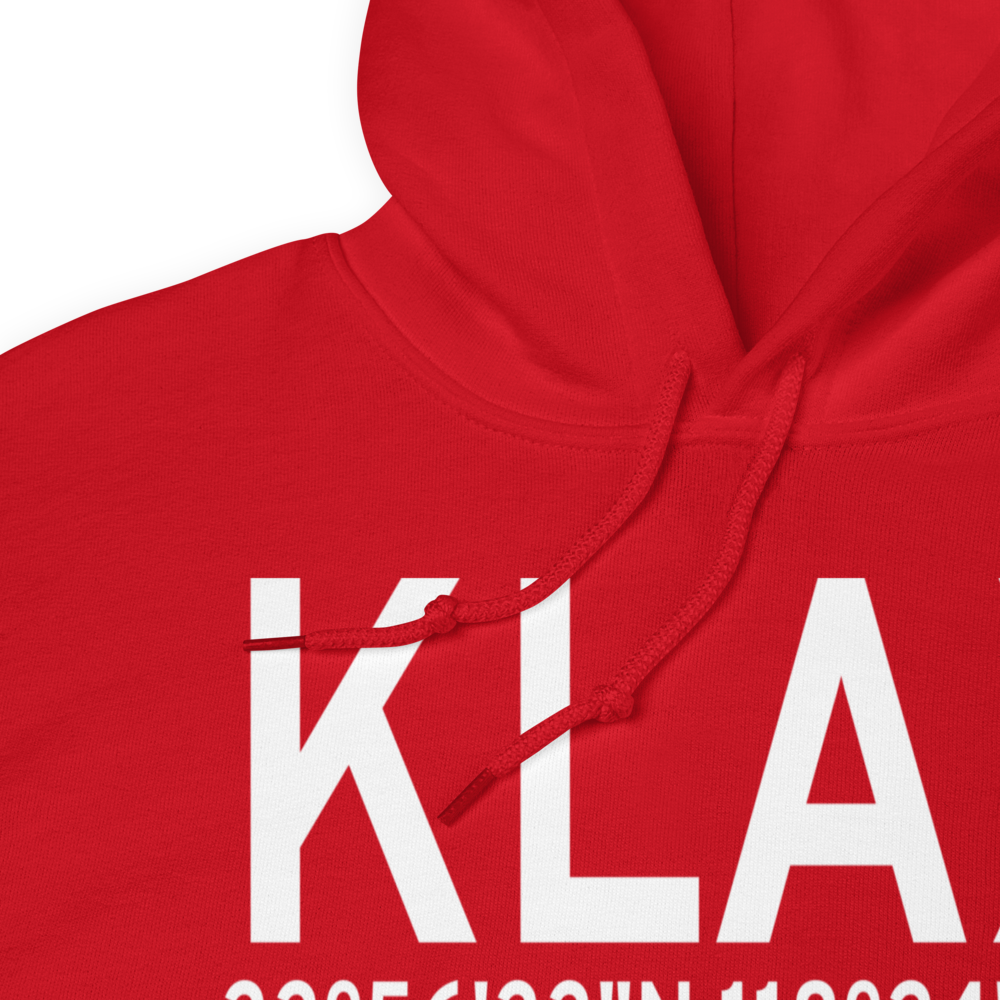 Los Angeles International Airport (KLAX) ICAO Hoodie Sweatshirt 