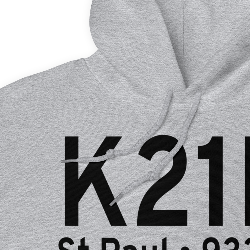 Lake Elmo Airport (K21D) ICAO Hoodie Sweatshirt 